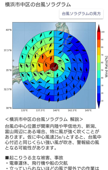 台風ハザードマップ開発 自分の街 風の強さは 防災 危機管理トピックス リスク対策 Com 新建新聞社